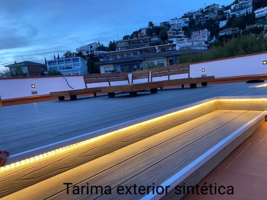 Tarima interior y exterior